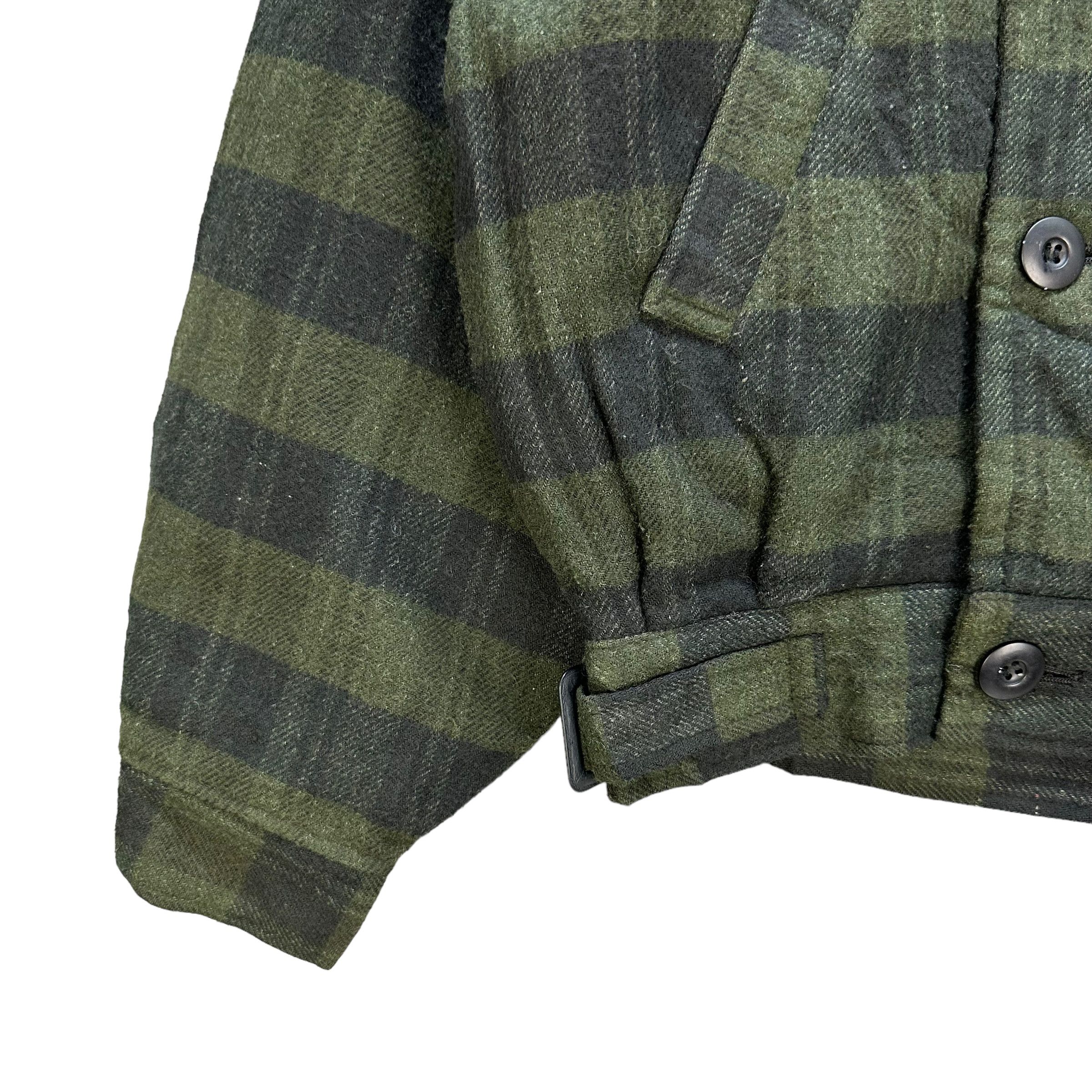 Vintage JIMI MACROAD Checked Double Breasted Wool Jacket #A8-0198 Size US L / EU 52-54 / 3 - 4 Thumbnail