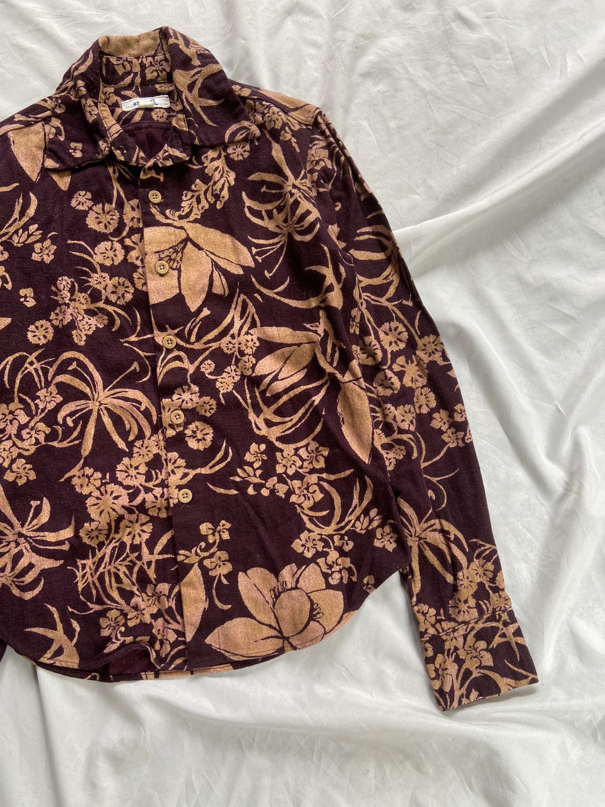 45rpm 45RPM PATTERN BUTTON DOWN SHIRT Size US S / EU 44-46 / 1 - 4 Thumbnail