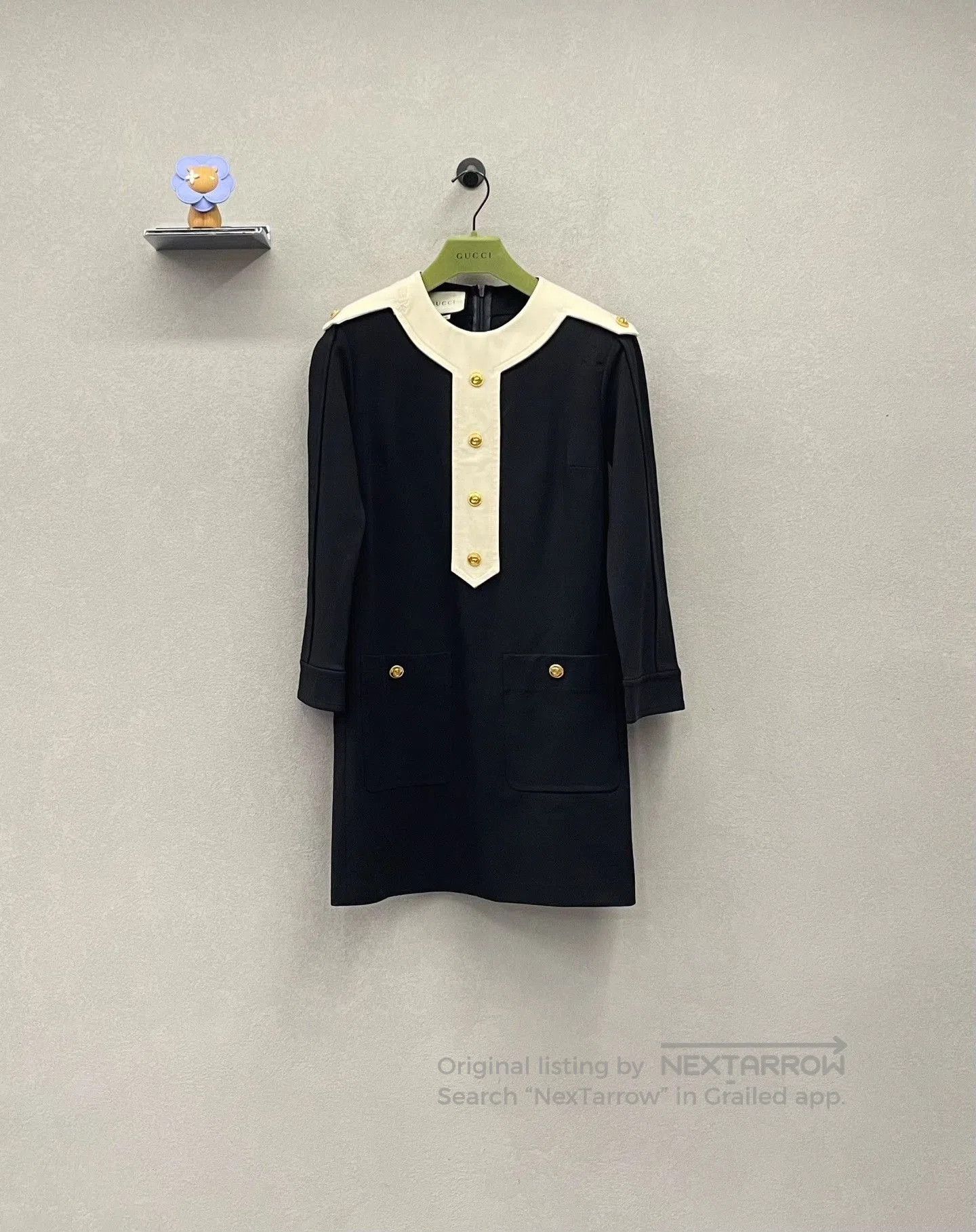 Gucci Gucci Button Straight Dress. Size S / US 4 / IT 40 - 1 Thumbnail