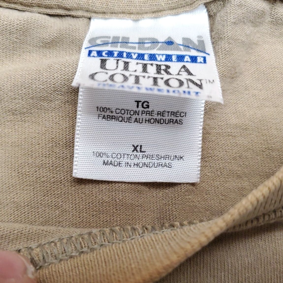 Gildan Wasatch Beer Shirt Mens Extra Large Beige Crewneck Tee Size US XL / EU 56 / 4 - 5 Thumbnail