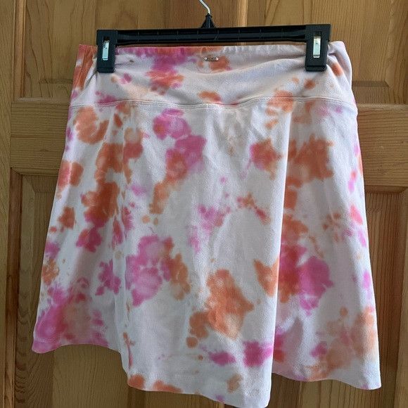 Victoria's Secret Pink Victorias Secret VS Pink Orange Tie-Dye Skort sz large Size 32" / US 10 / IT 46 - 4 Thumbnail