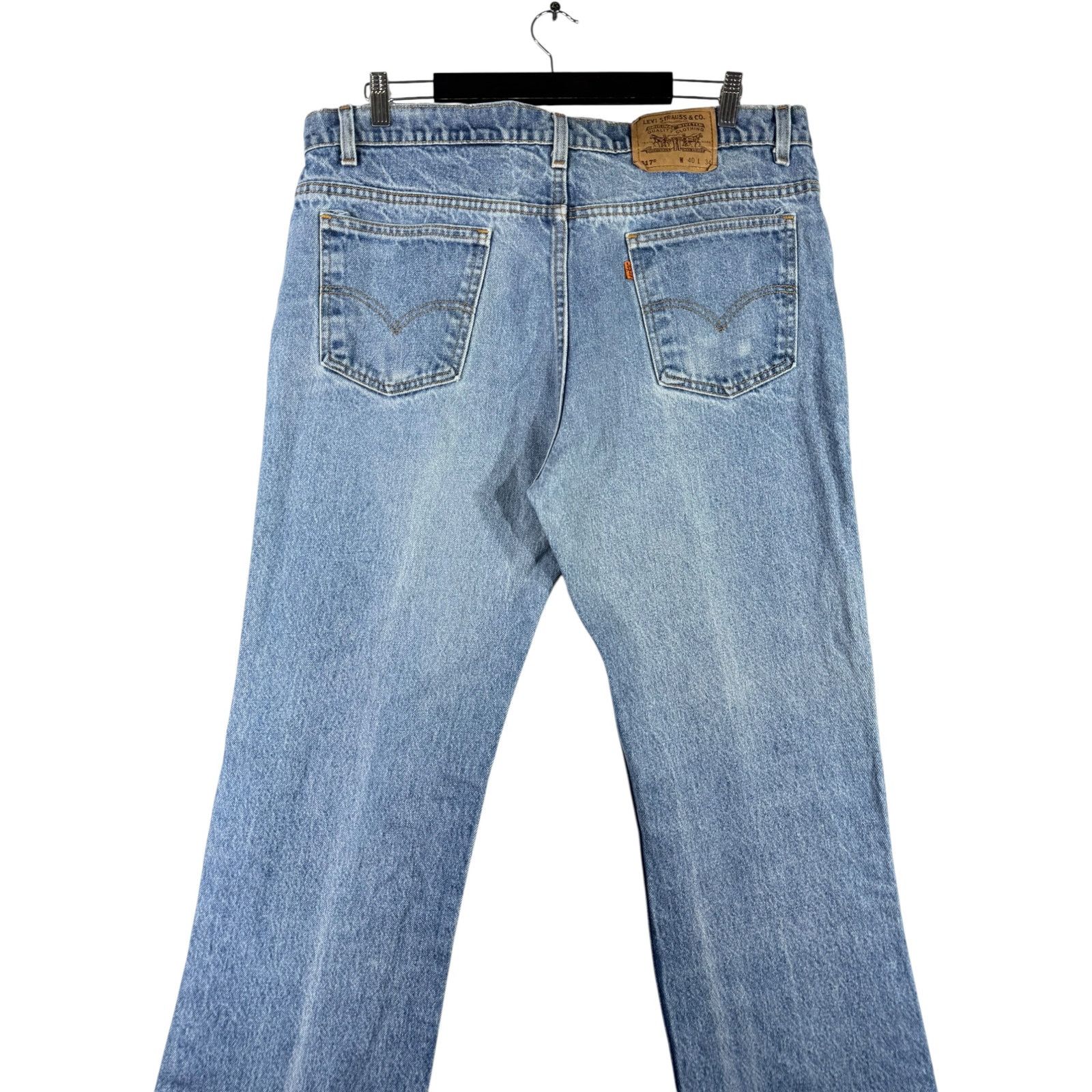 Levi's Vintage Levi's Orange Tab Bootcut Denim Jeans 38 Size US 38 / EU 54 - 6 Thumbnail
