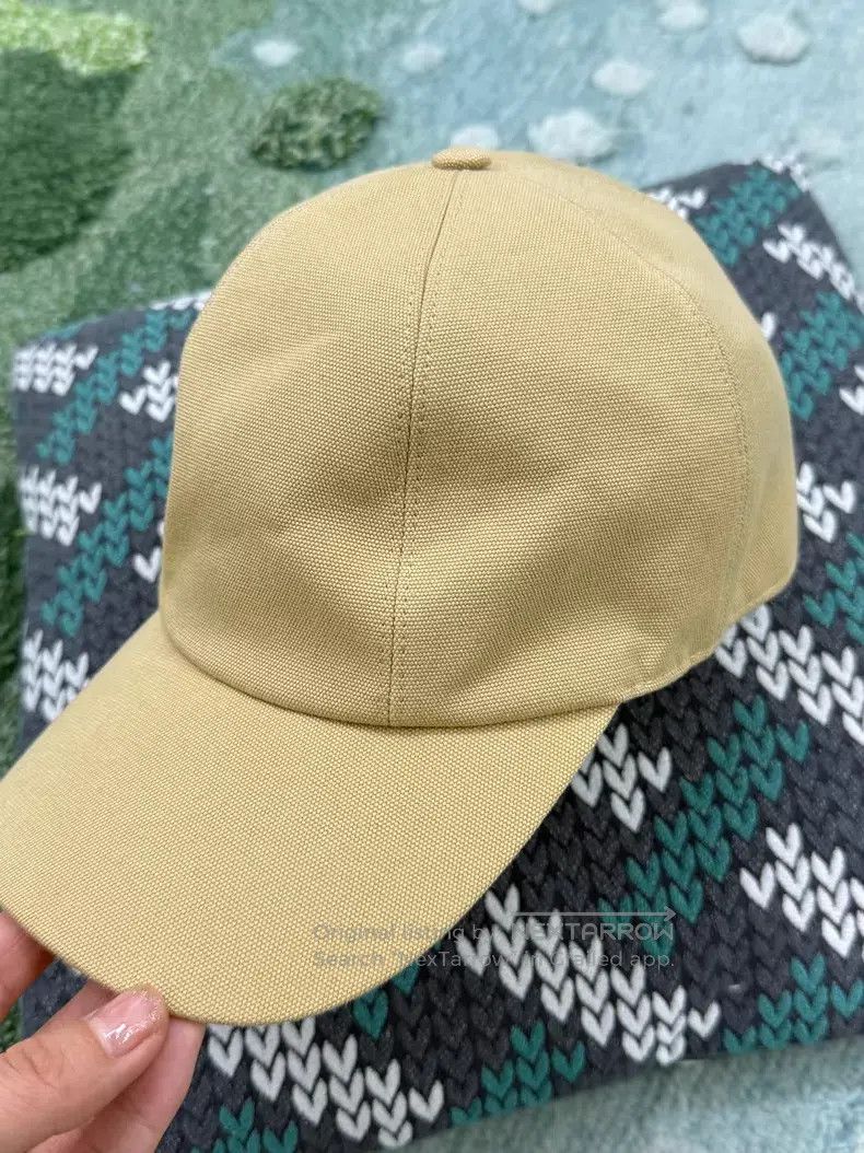 Hermes Hermes size 58 Khaki Pig Nose Shell Baseball Cap Size ONE SIZE - 2 Thumbnail