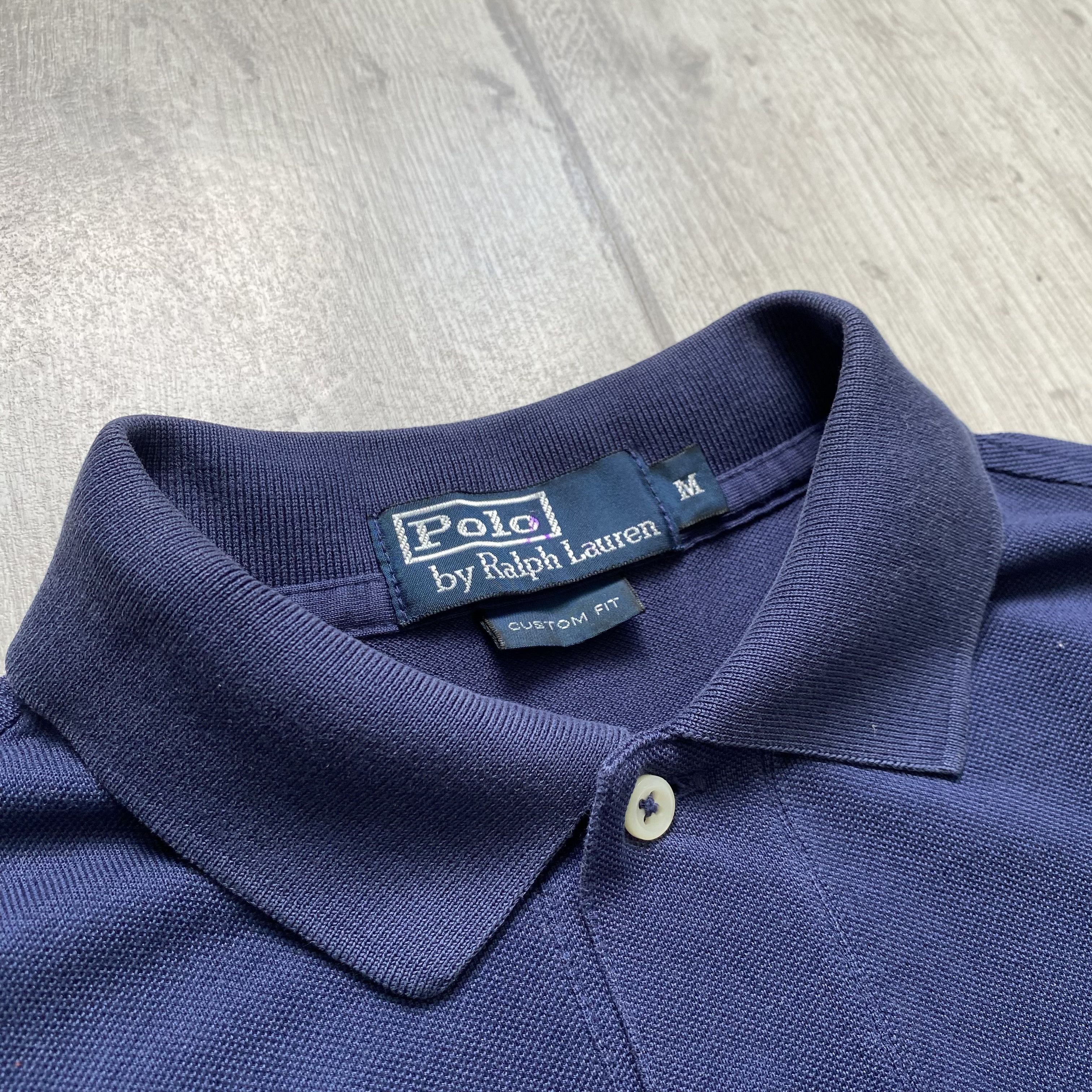 Polo Ralph Lauren Vintage 90s Polo Ralph Lauren rugby light shirt long sleeve Size US M / EU 48-50 / 2 - 6 Thumbnail