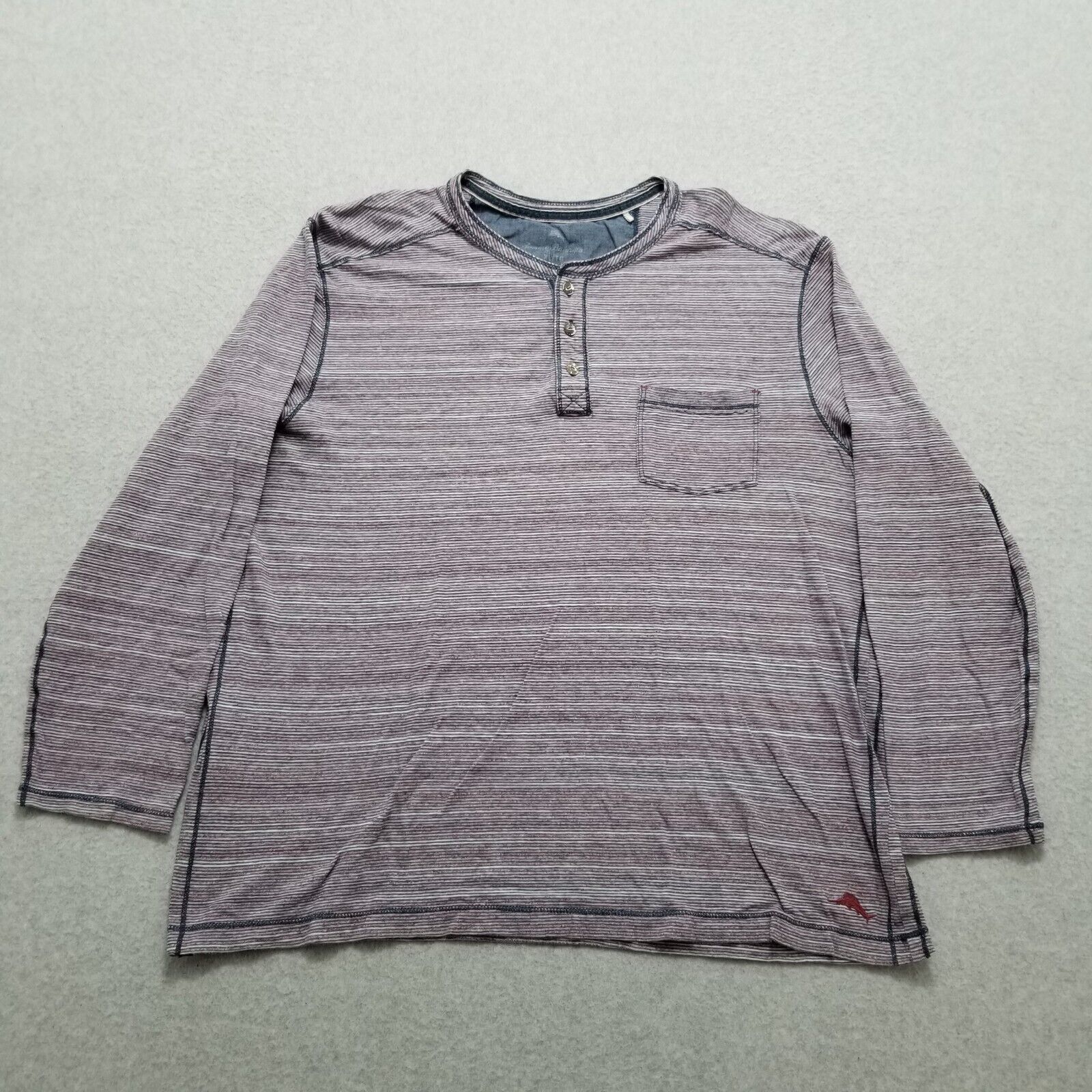 Tommy Bahama Tommy Bahama Sweatshirt Men XL Striped Pullover Pocket Size US XL / EU 56 / 4 - 1 Thumbnail