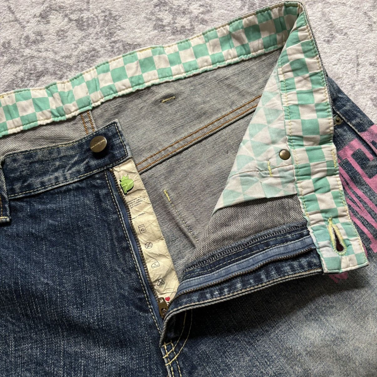 PHENOMENON Phenomenon Something Like a Phenomenon Denim Shorts | 34 Size US 34 / EU 50 - 4 Thumbnail