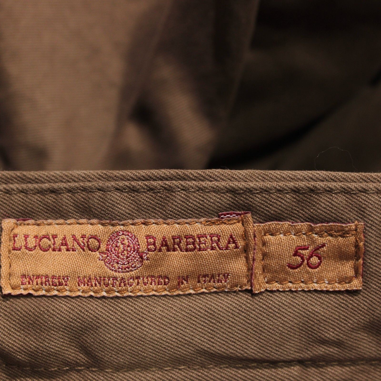 Luciano Barbera Luciano Barbera New with tags Chino Size 40 US In Brown Size US 40 / EU 56 - 6 Thumbnail