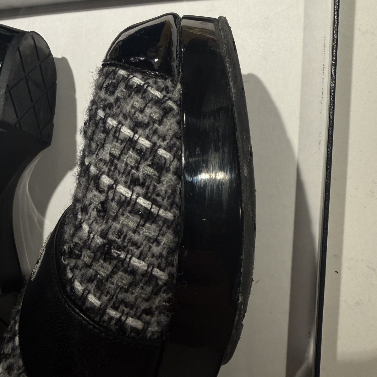 Chanel Chanel Tweed Mules 06A Size 41 Y2K Runway Collection (C3821) Size US 10 / IT 40 - 11 Thumbnail