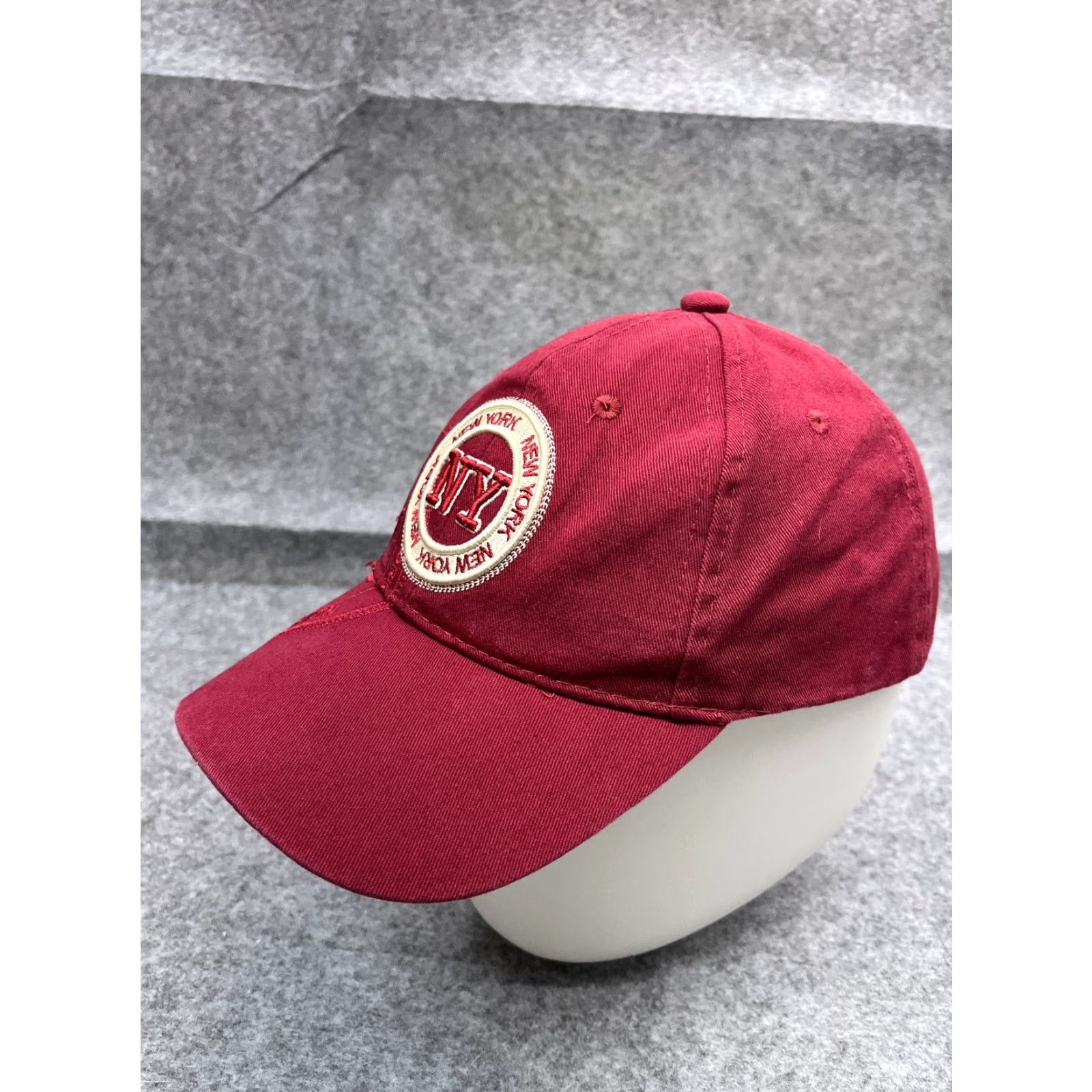Vintage Robin Ruth Hat Cap Strap Back Adult One Size Red Cotton Embroidered Baseball Cap Size ONE SIZE - 4 Thumbnail