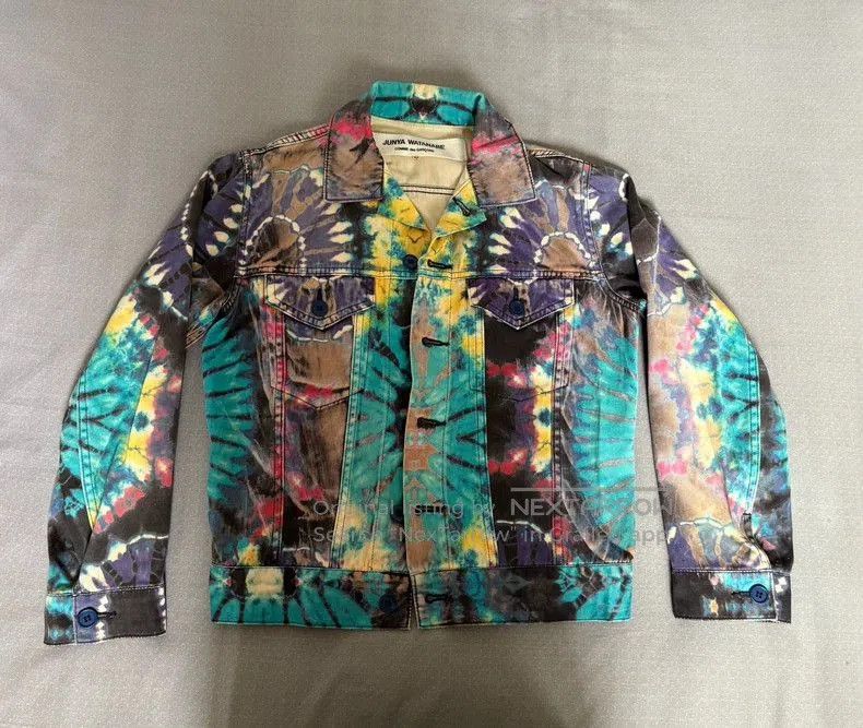 Junya Watanabe Junya Watanabe Vintage Tie-Dye Jacket Size US M / EU 48-50 / 2 - 1 Thumbnail