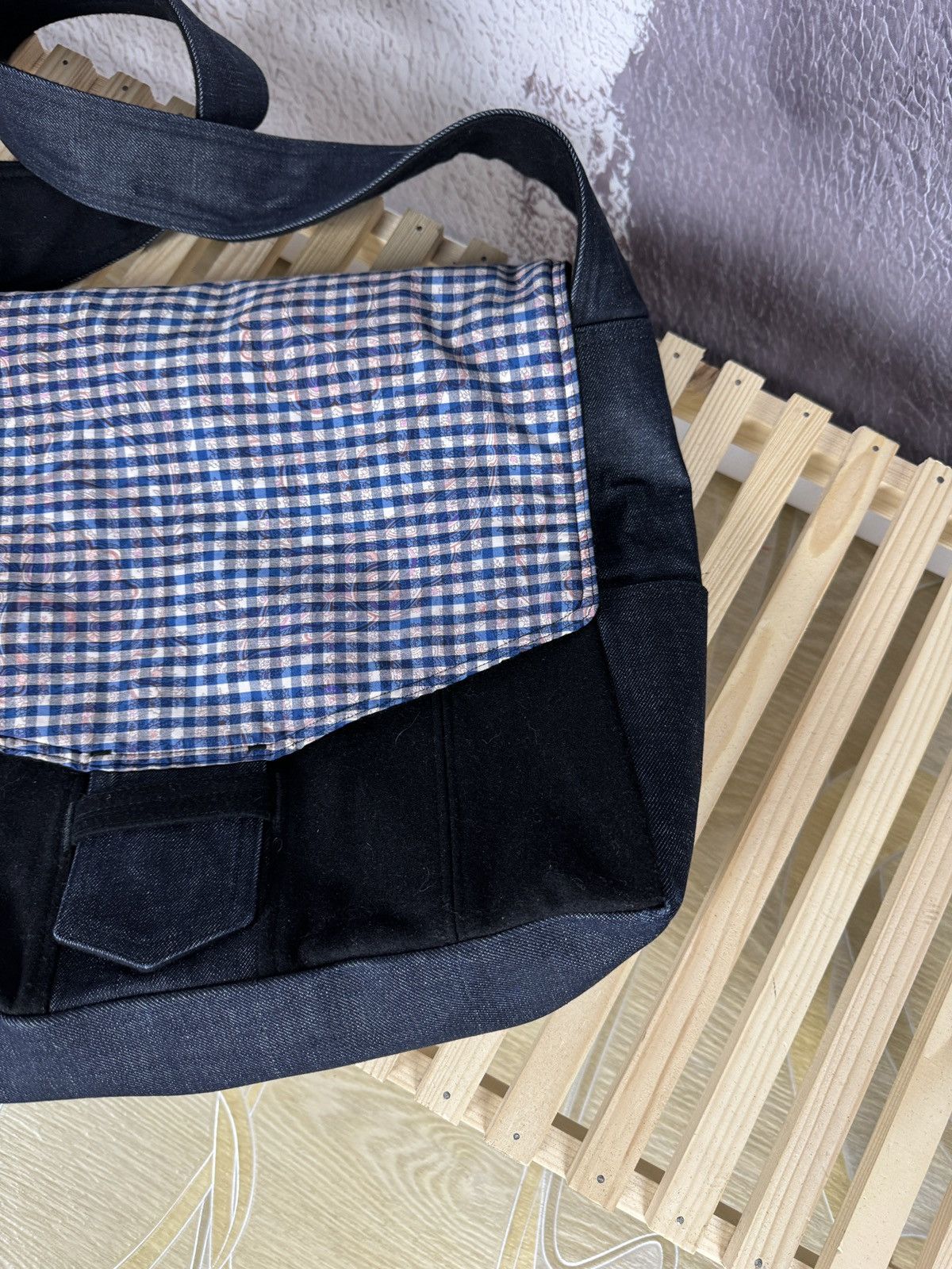 Handmade HANDMADE RARE JAPANESE STYLE MESSENGERBAG Size ONE SIZE - 5 Thumbnail