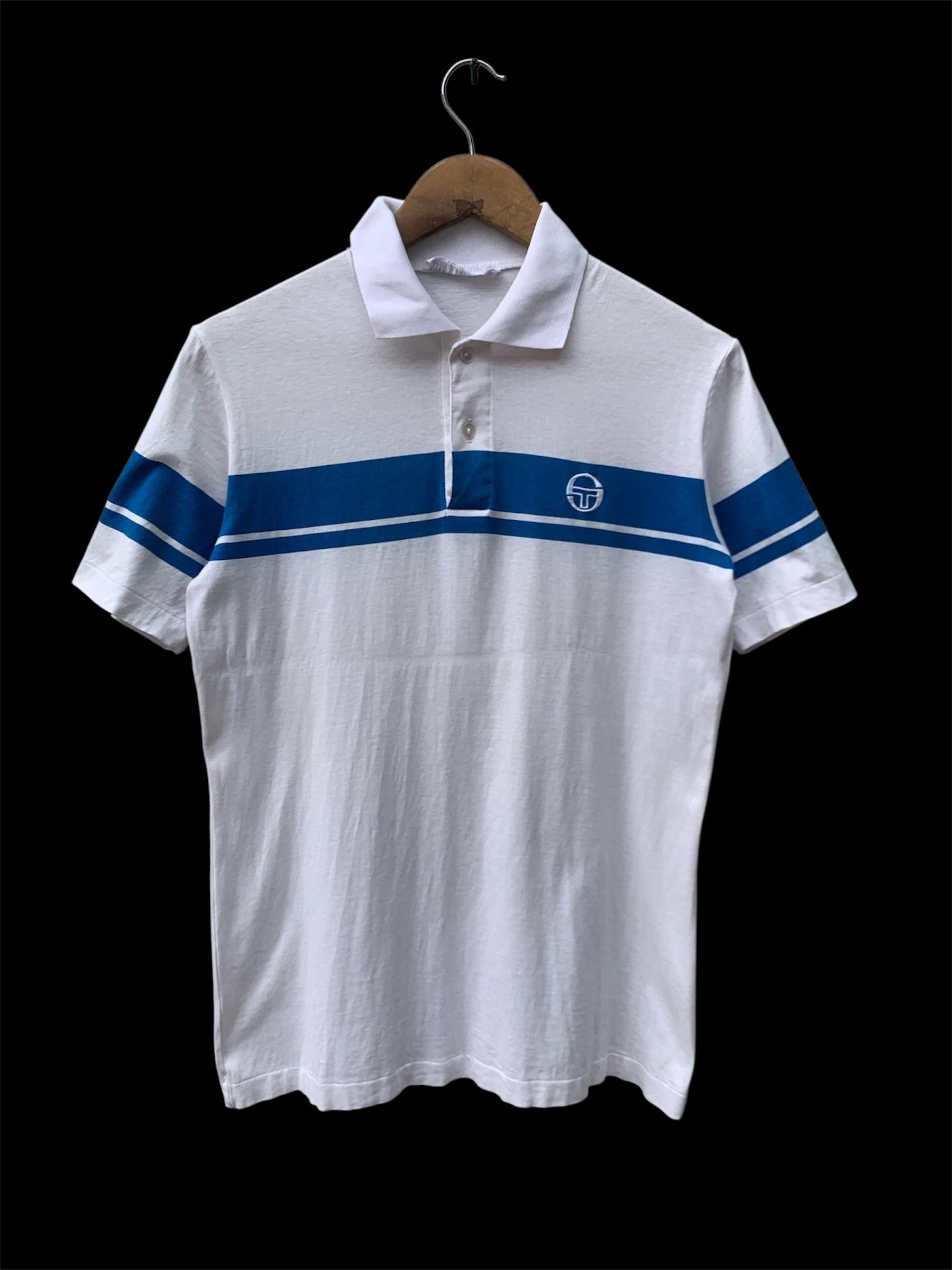 Sergio Tacchini Vintage Sergio Tacchini Shirt Size US L / EU 52-54 / 3 - 1 Thumbnail