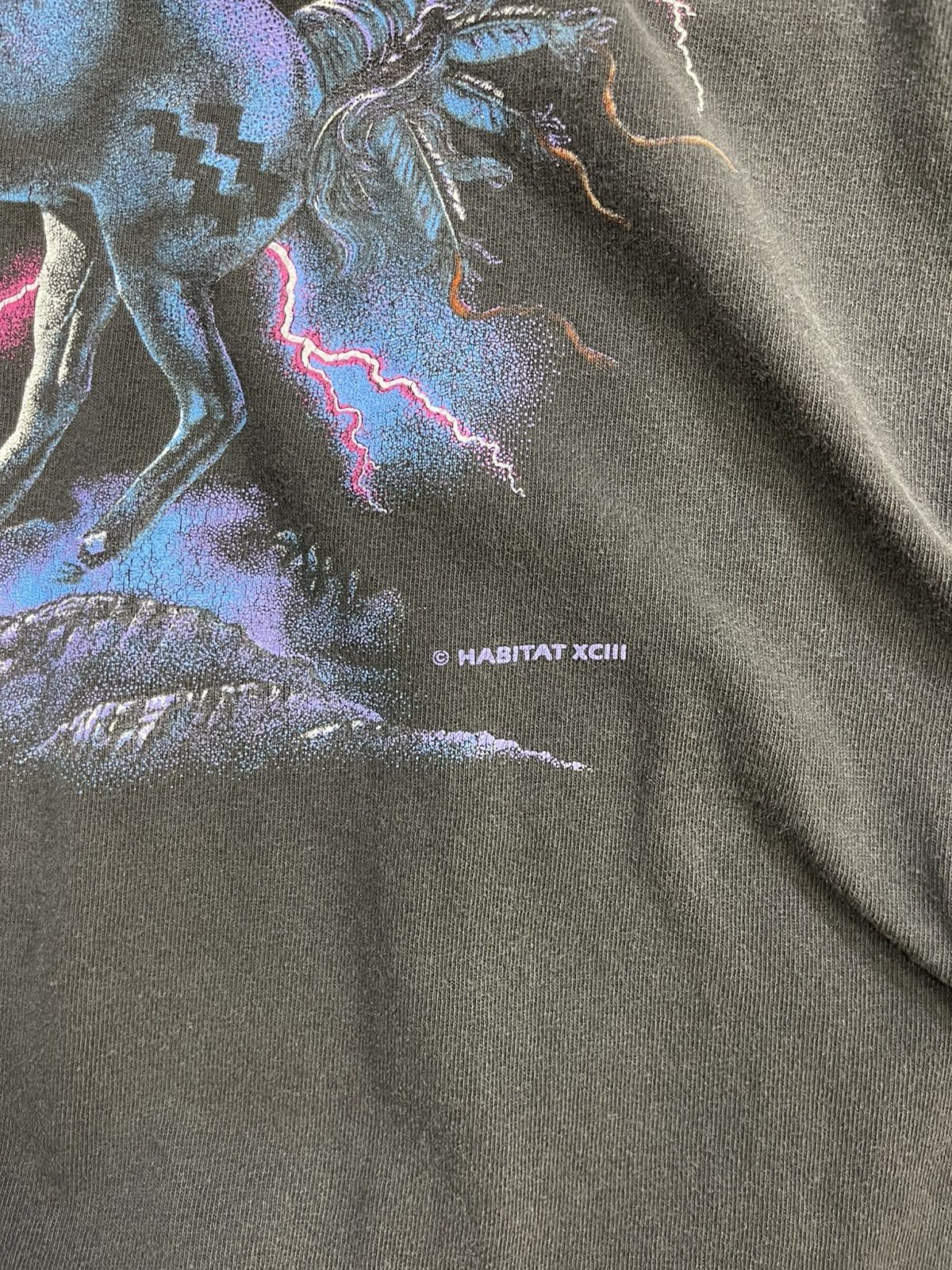 Crazy Habitat Native Lightning Nature Tee Shirt