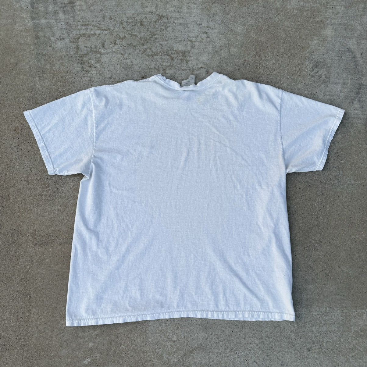 JNCO × Nike × Stussy Vintage Y2K White Nike Swoosh Essential Tee Baggy Skater XXL Size US XXL / EU 58 / 5 - 9 Thumbnail