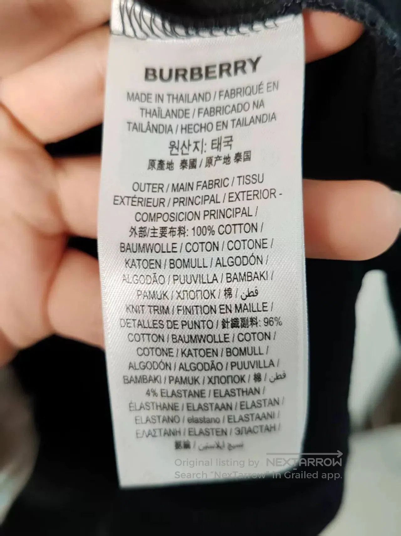 Burberry Burberry TB Short Sleeve Shirt. Size US M / EU 48-50 / 2 - 3 Thumbnail