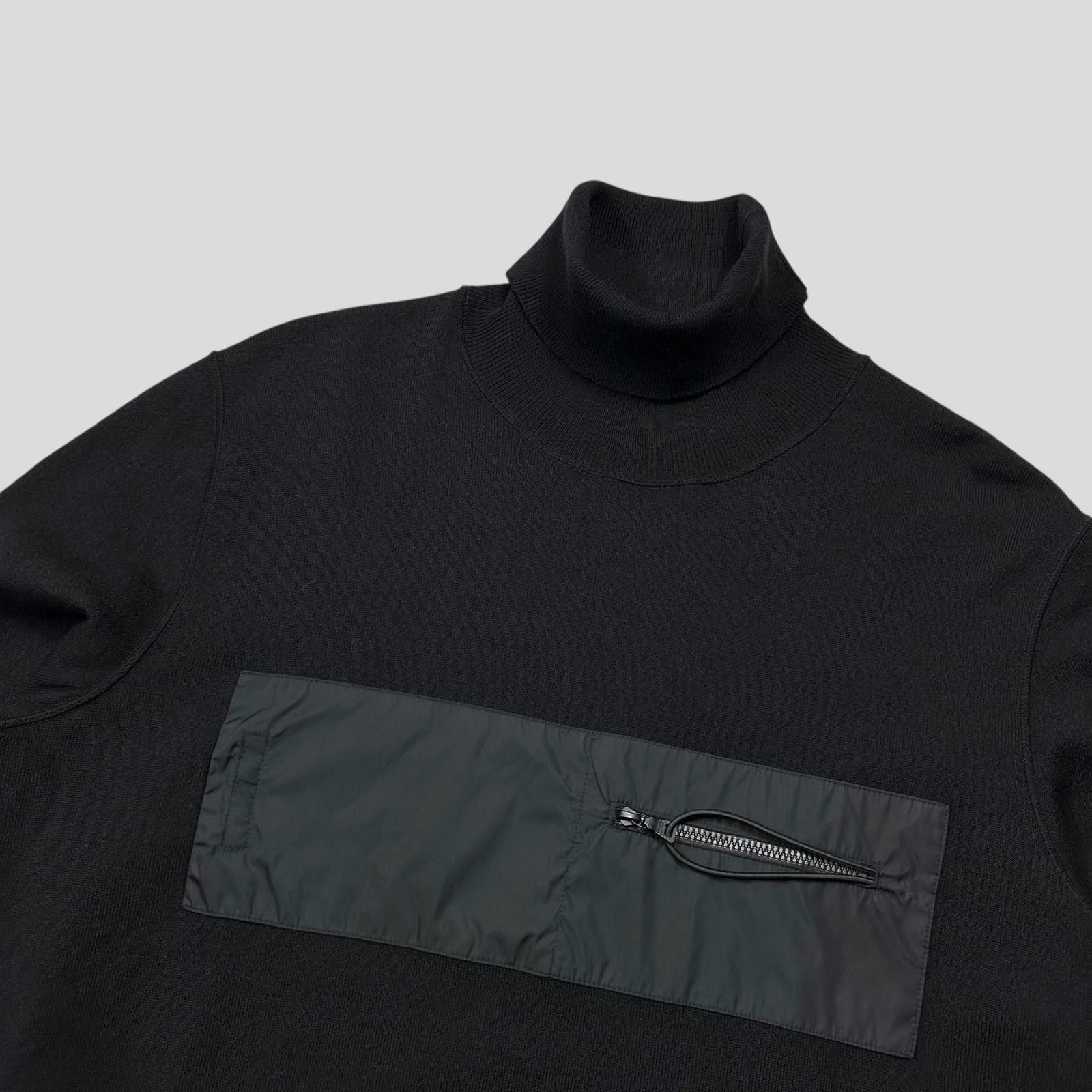 Prada Prada Sport AW00 Nylon Pocket Panelled Tech Knit - IT50 (M) Size US M / EU 48-50 / 2 - 2 Thumbnail