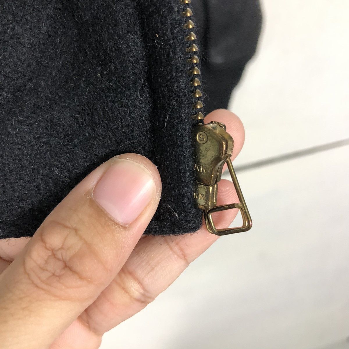 Japanese Brand 📌Vintage Bomber Leather Jacket American Wear Raccoon Size US M / EU 48-50 / 2 - 18 Thumbnail