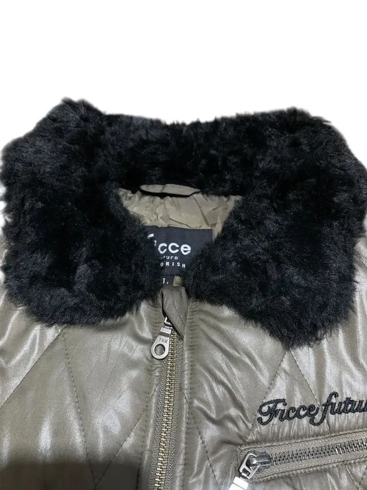 Yoshiyuki Konishi Ficee futuro Yoshiyuki konishi quilted puffer fur jacket Size US L / EU 52-54 / 3 - 8 Thumbnail