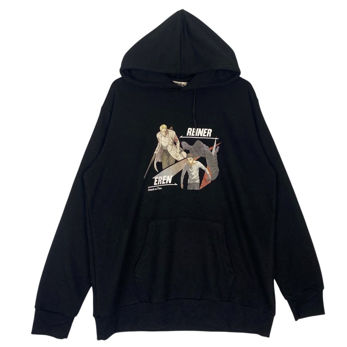 Other Vintage Attack On Titan Hoodie Sweater Black Size XL Size US XL / EU 56 / 4 - 1 Thumbnail