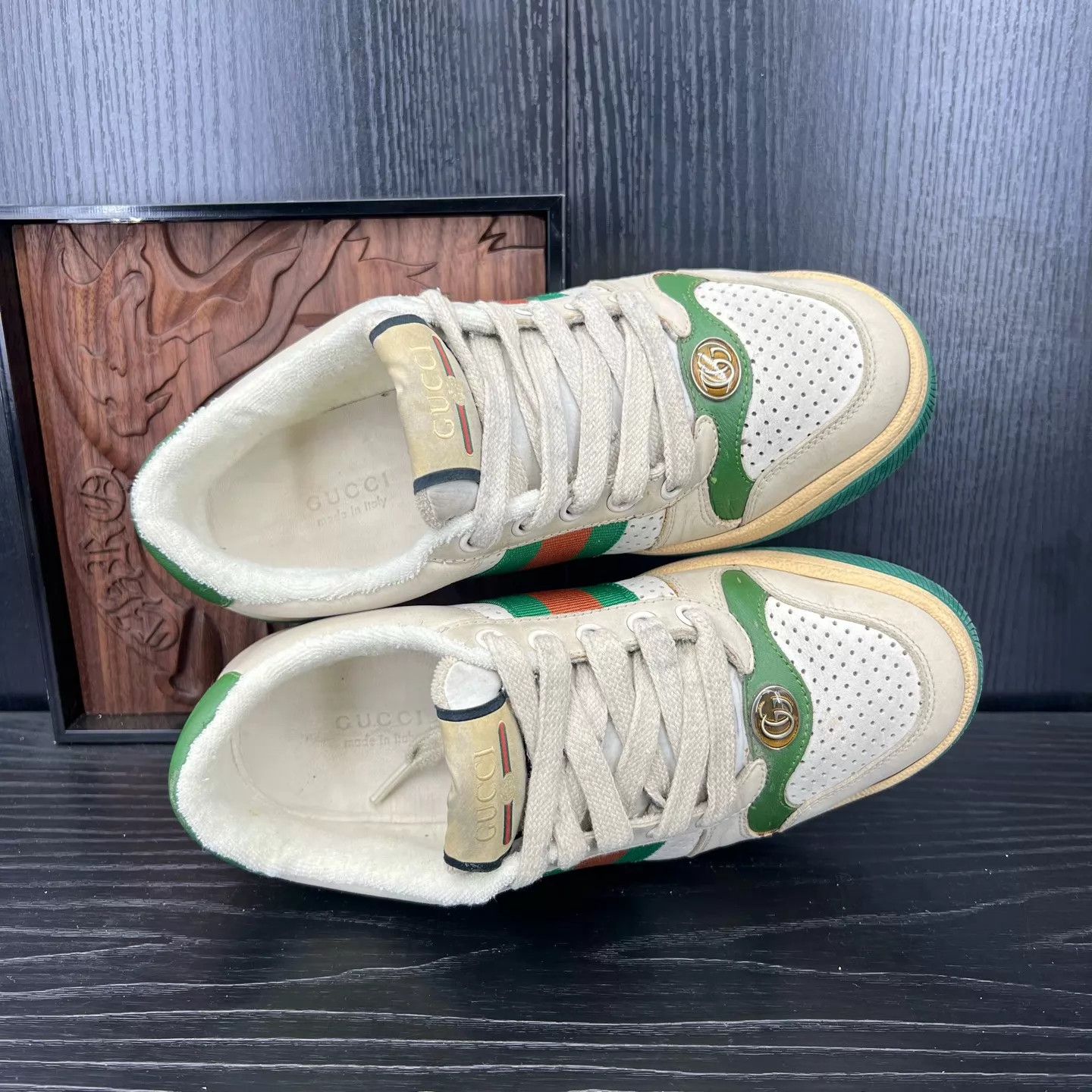 Gucci Gucci distressed no logo 36.5 good cond replaced lining box Size US 6 / IT 36 - 8 Thumbnail