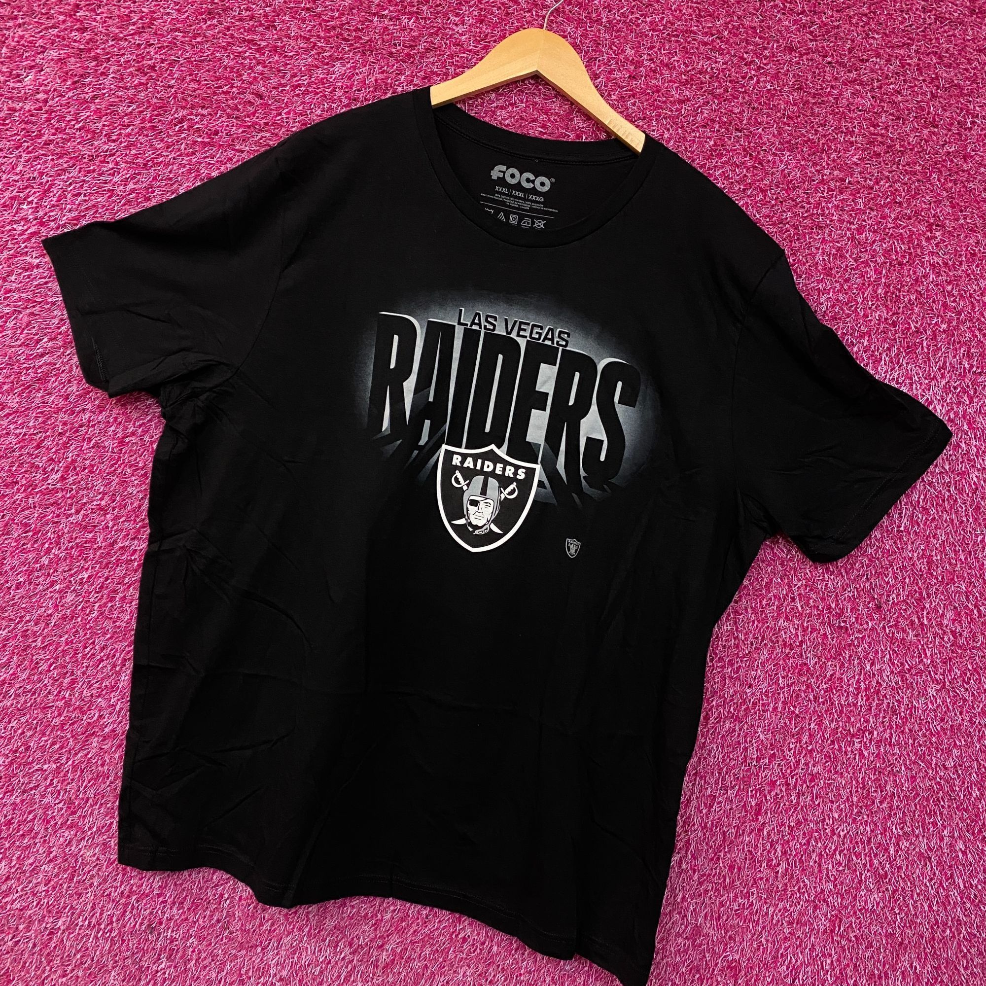 Other FOCO NFL Las Vegas Raiders Logo Graphic T-Shirt 3XL Size US XXL / EU 58 / 5 - 3 Thumbnail