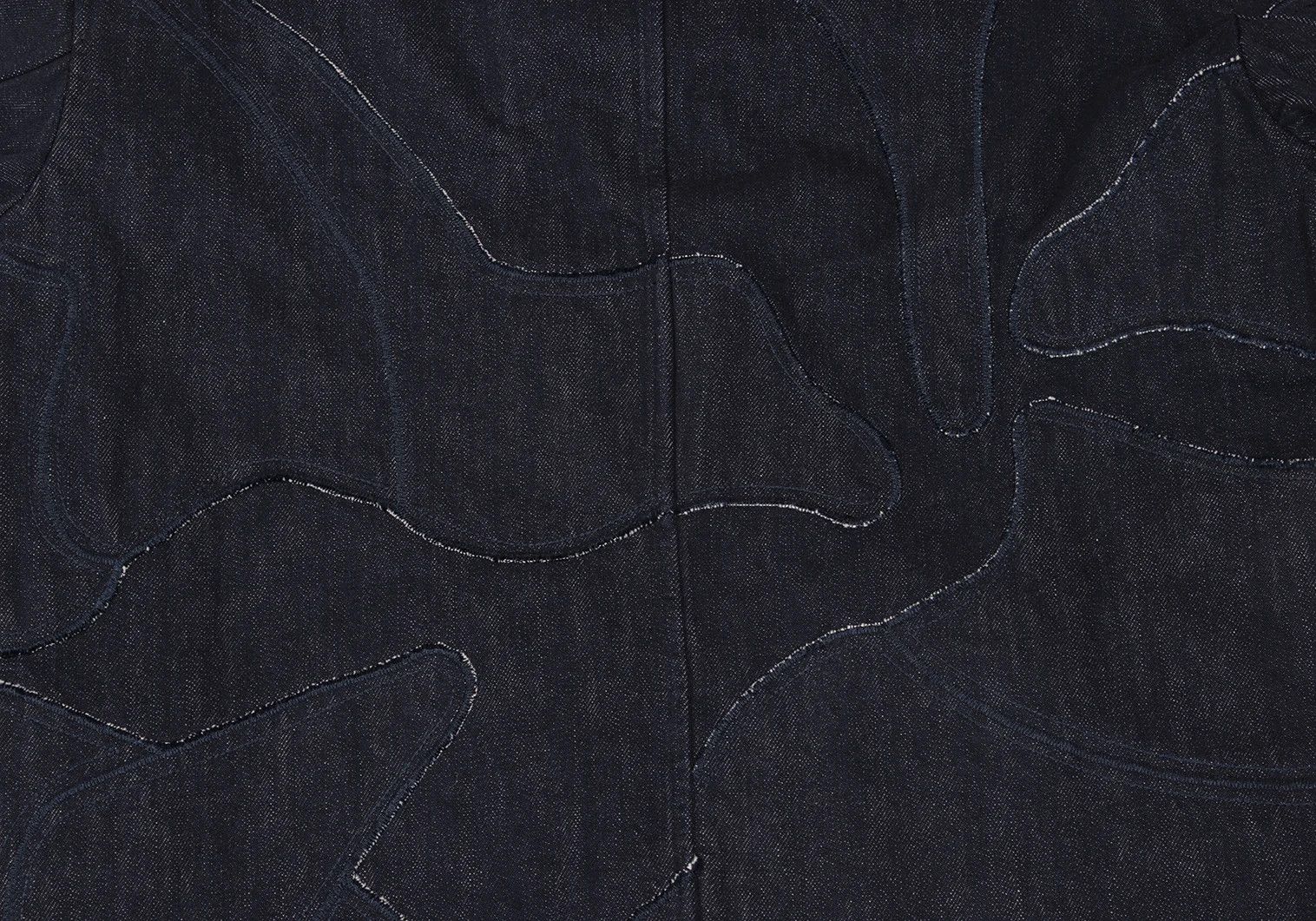 Emporio Armani Patchwork Denim Coverall in Indigo Navy, Size 48 Size US M / EU 48-50 / 2 - 16 Thumbnail