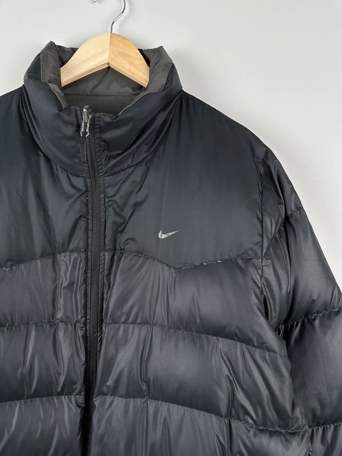 Nike Vintage Y2k Nike Puffer Jacket Double Sided Oversized Size US L / EU 52-54 / 3 - 5 Thumbnail