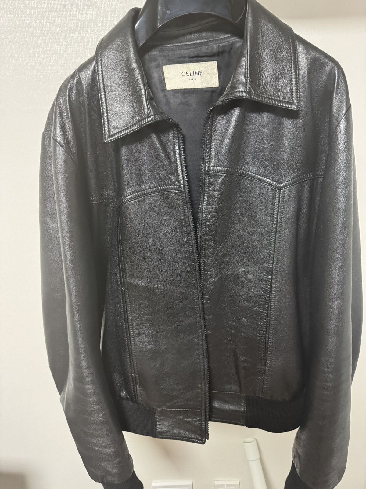 Celine Celine 19FW western lamb leather blouson jacket sz48 Size US M / EU 48-50 / 2 - 6 Thumbnail