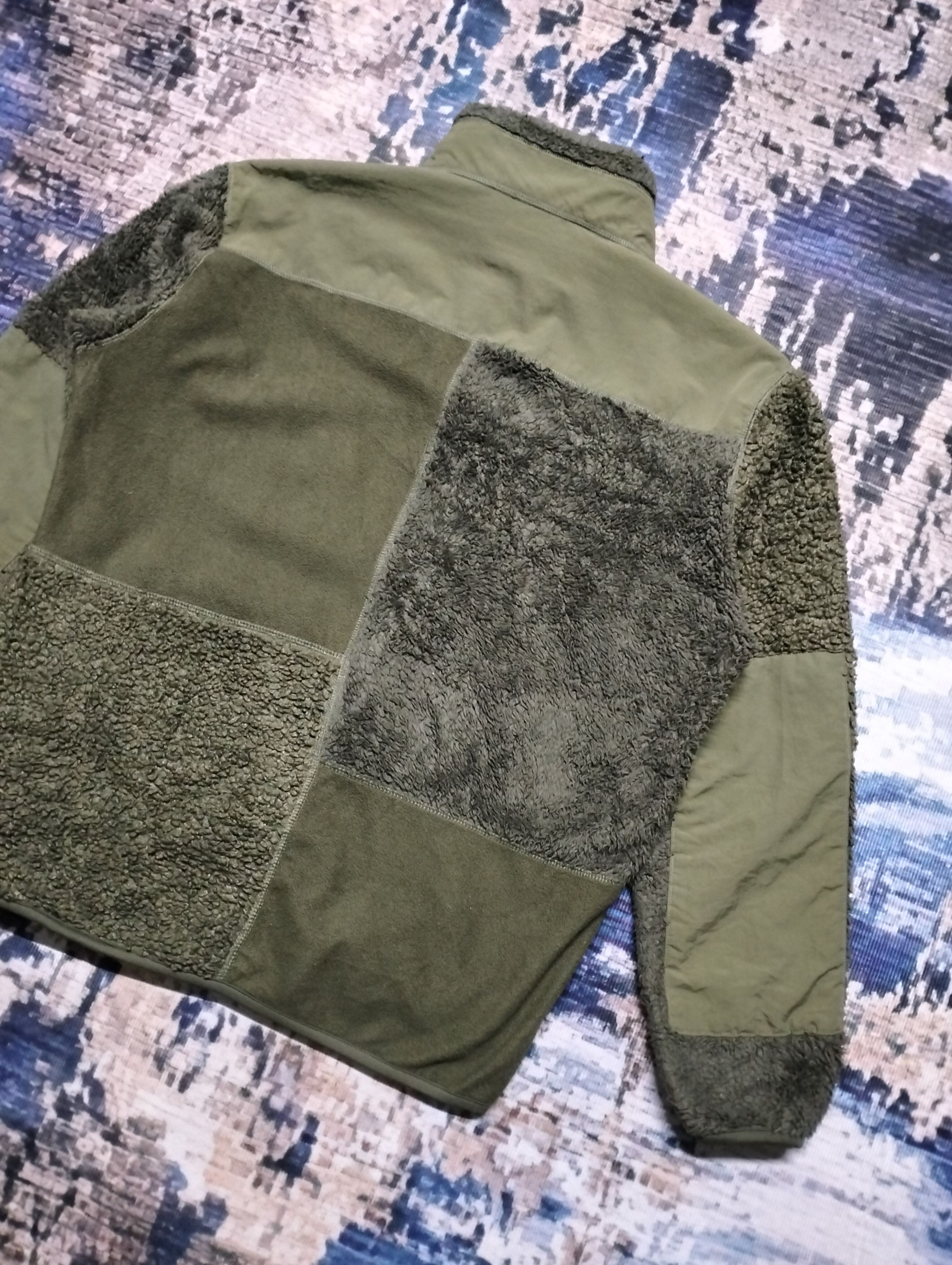 Engineered Garments × Uniqlo ENGINEERED GARMENTS x UNIQLO PATCHWORK SPLIT DEEP PILED JKT Size US S / EU 44-46 / 1 - 7 Thumbnail