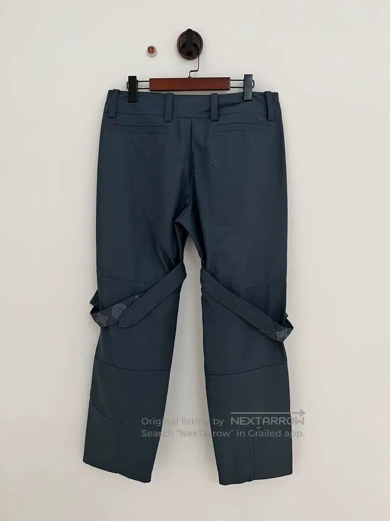 Louis Vuitton Louis Vuitton Blue Lace-Up Pocket Three-Flower Overalls pa Size US 42 / EU 58 - 2 Thumbnail