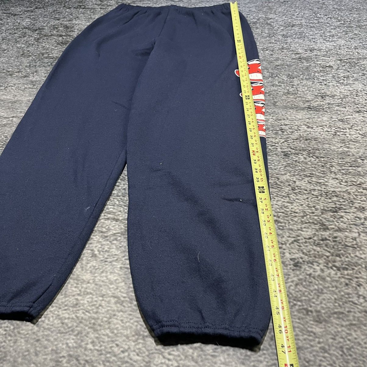 Tultex Vintage 90s Cleveland Indians Chief Wahoo MLB Sweatpants XXL Size US 32 / EU 48 - 9 Thumbnail