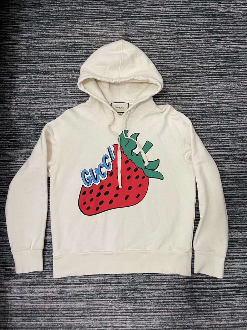 Gucci Gucci Strawberry sweatshirt 2502-Nextarrow Size US S / EU 44-46 / 1 - 1 Thumbnail