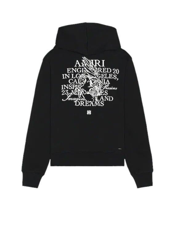 Amiri Amiri "Precious Memories" Black Pullover Hoodie Size US L / EU 52-54 / 3 - 2 Thumbnail