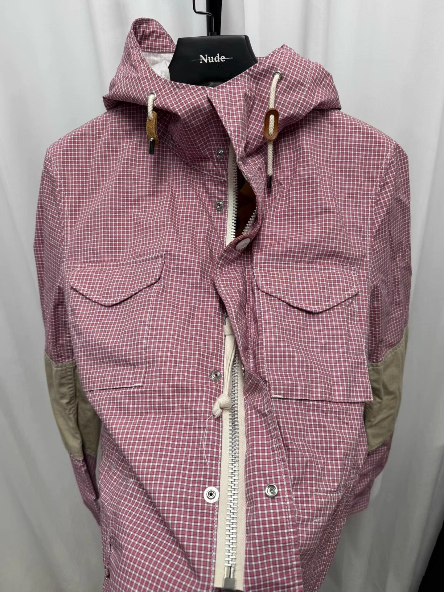 Junya Watanabe Junya Watanabe Man CDG Plaid Patchwork Windbreaker K20 Size US M / EU 48-50 / 2 - 3 Thumbnail