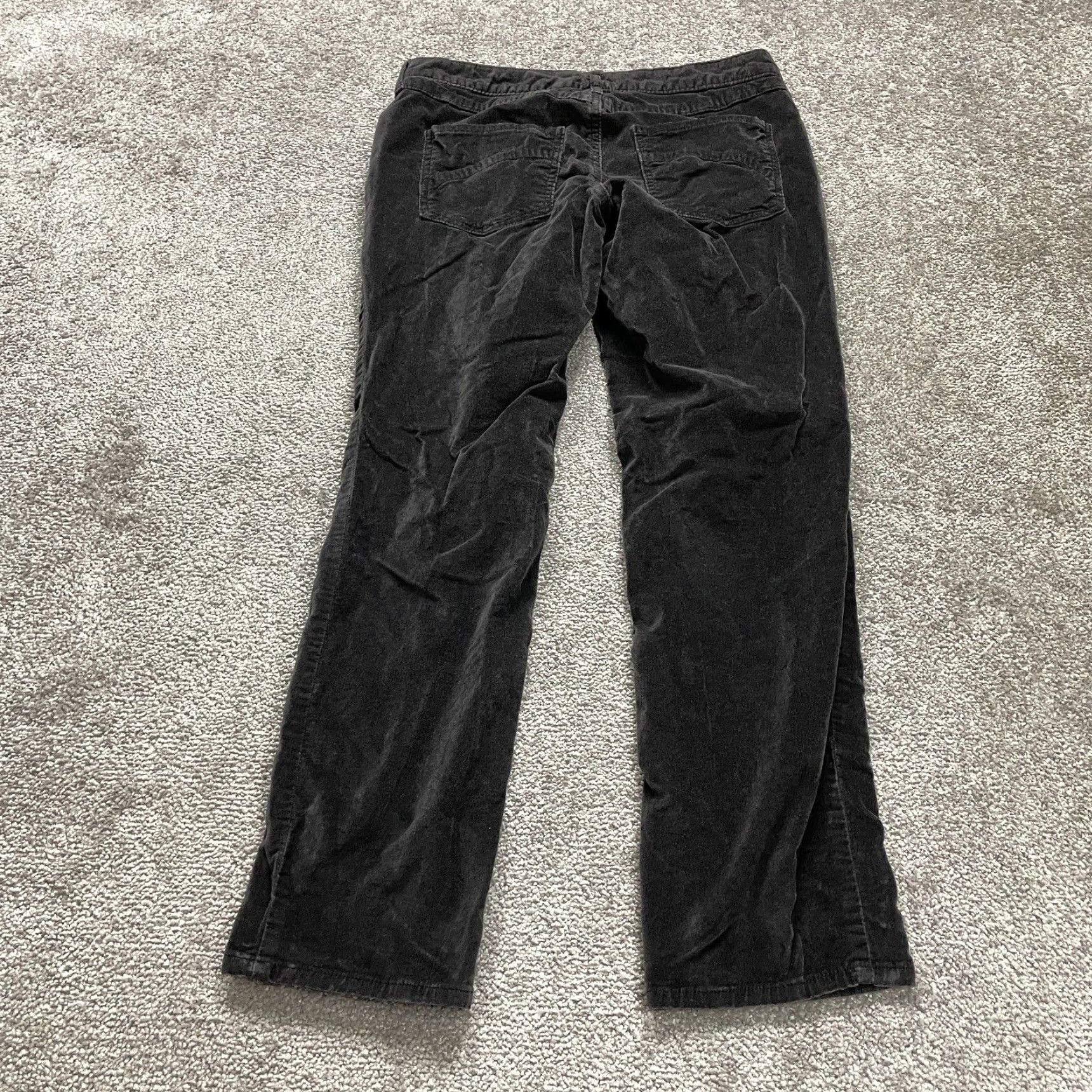 Eddie Bauer Eddie Bauer Pants Women Straight Leg Mid Rise Cotton Blend Black 32x27 Petite 6P Casual Chino with Stretch Size 28" / US 6 / IT 42 - 2 Thumbnail