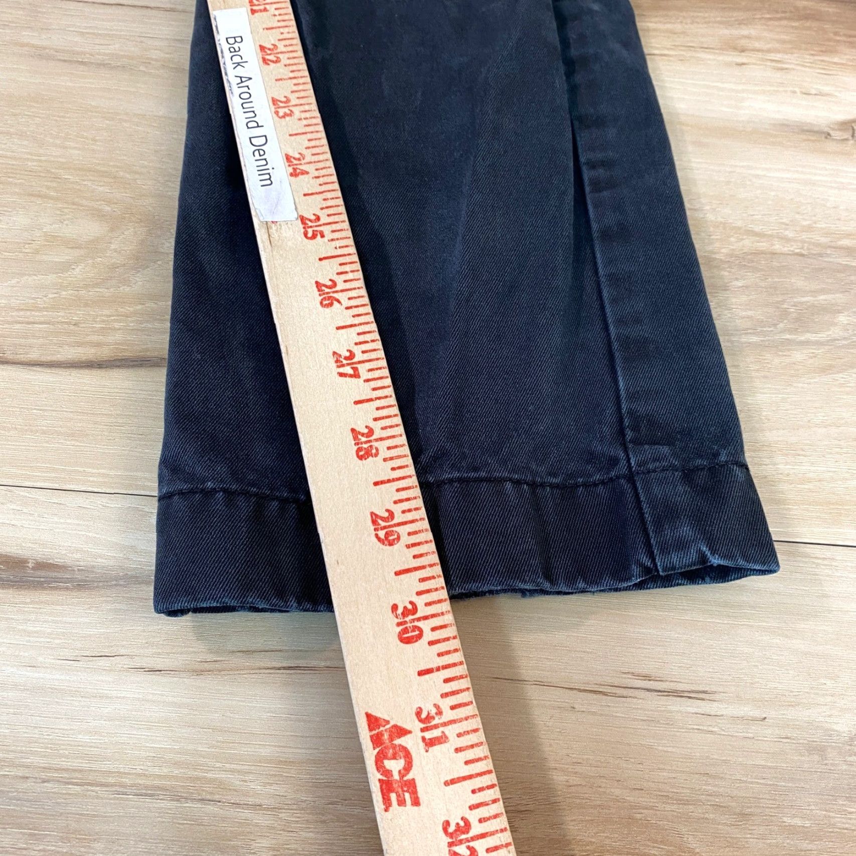 J.Crew J.Crew 484 Slim Fit Chino Pants Mens 31 x 30 Black Cotton Twill Size US 31 - 6 Thumbnail