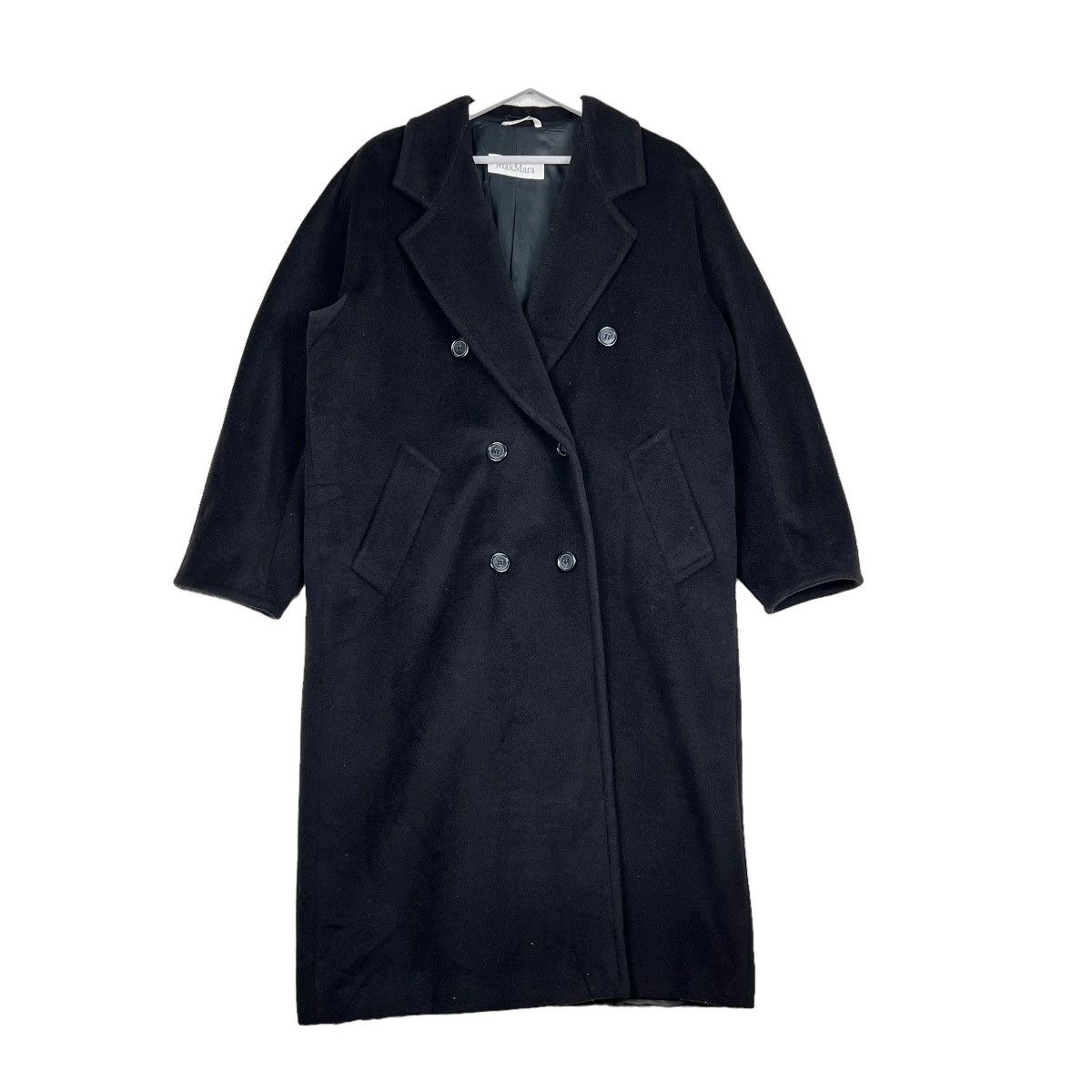 Max Mara 🔥 MAX MARA DOUBLE BREAST WOOL OVERCOATS MADE IN ITALY Size M / US 6-8 / IT 42-44 - 2 Thumbnail