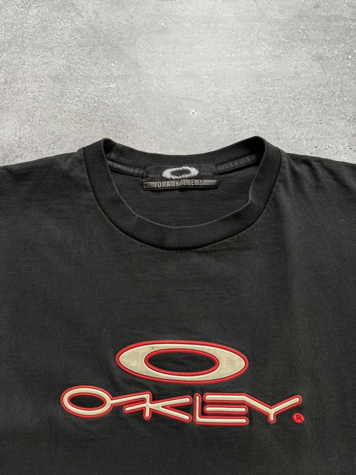 Oakley × Vintage Vintage 00s Oakley Software Center Logo T-Shirt
