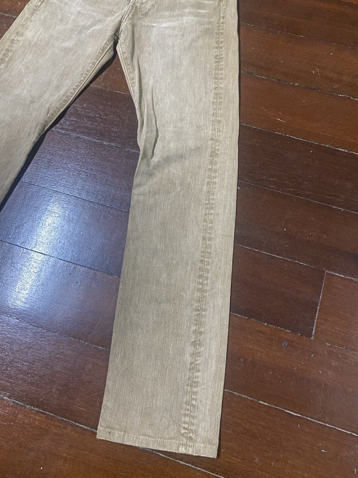 Full Count & Co. Rare fullcount 1280 k slim Straight Denim Jeans brown faded Size US 29 - 4 Thumbnail