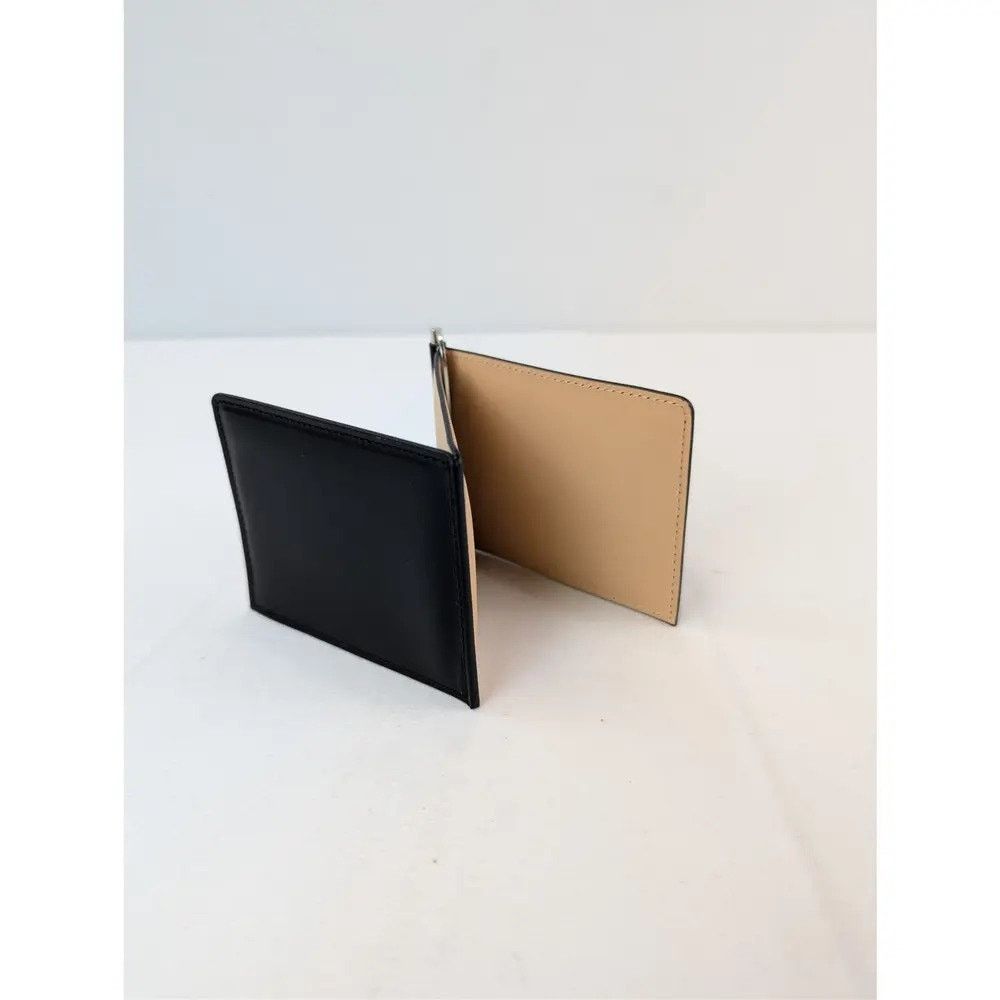 Maison Margiela o1rshd1 Q:2 / Size: OS / Four-Stitch Zipped Wallet in Black Size ONE SIZE - 6 Thumbnail