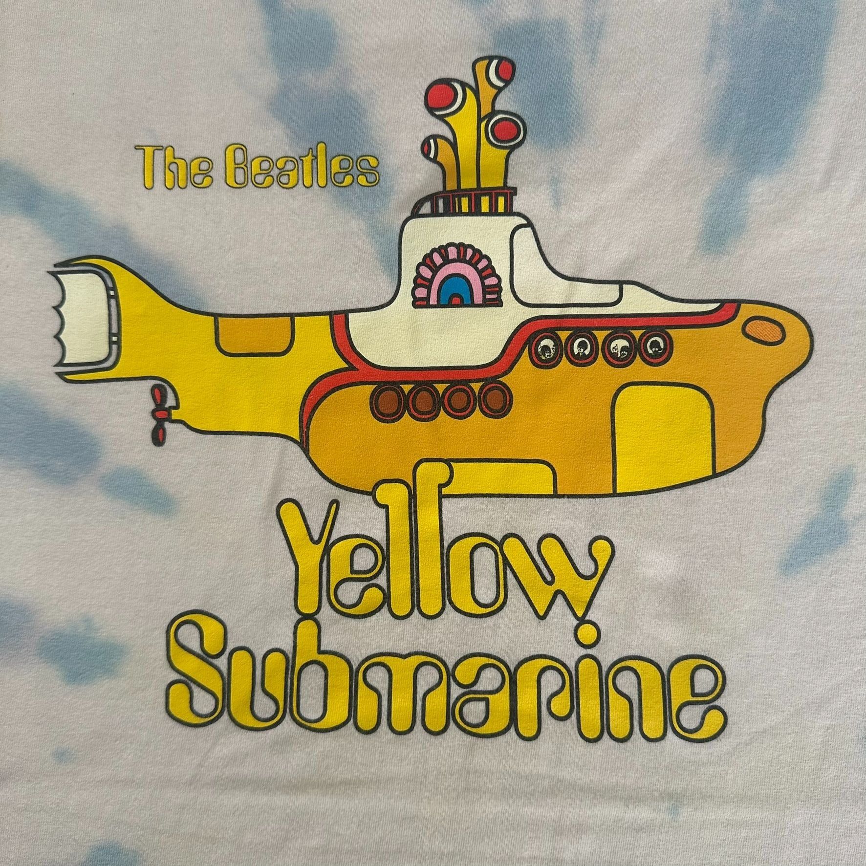 Band Tees The Beatles Yellow Submarine T-Shirt Tie Dye Classic Rock Ba Size US XL / EU 56 / 4 - 2 Thumbnail