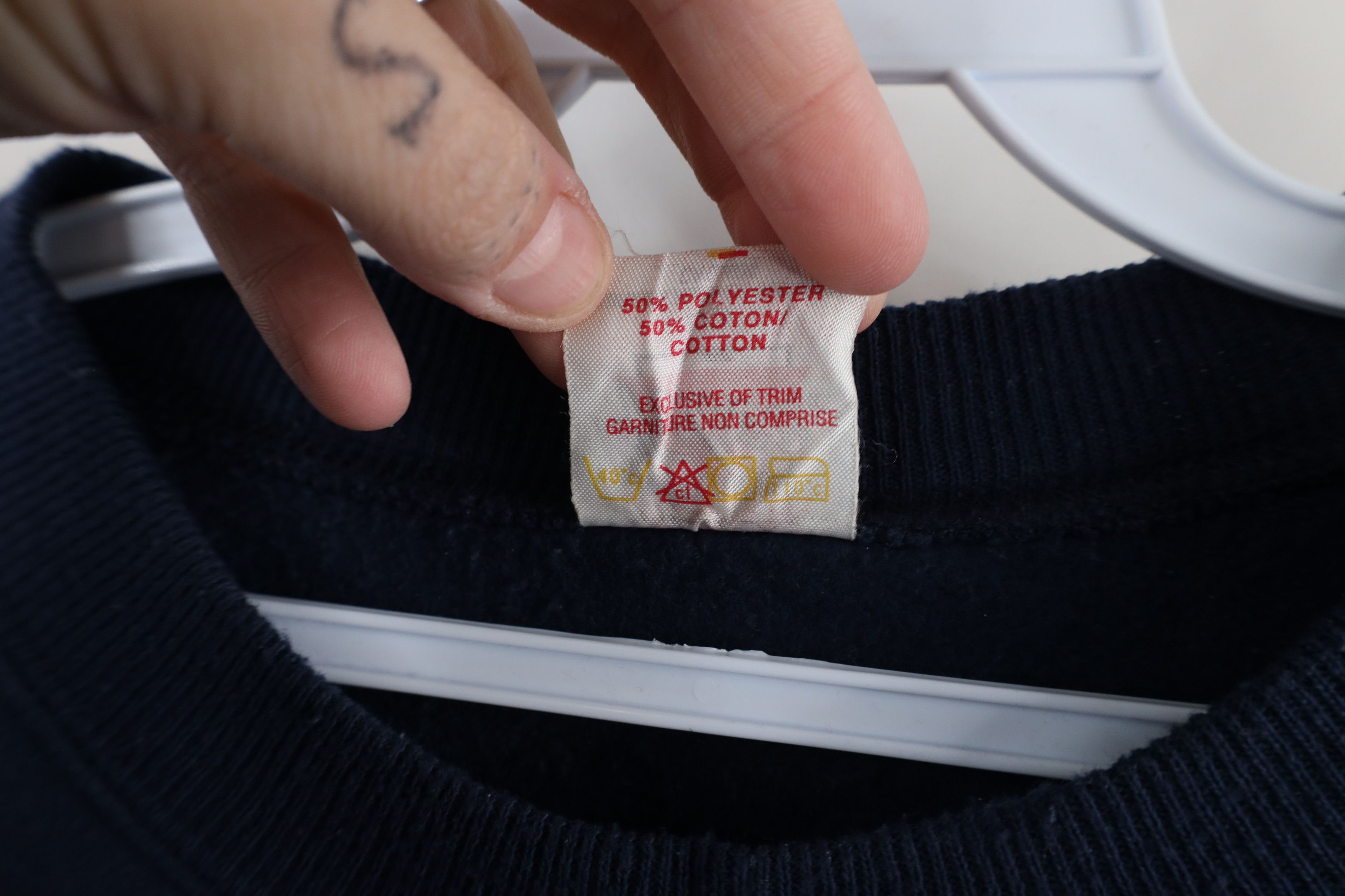 Vintage Vintage 90s Streetwear Nova Scotia Sailboat Sweatshirt Blue Size US L / EU 52-54 / 3 - 9 Thumbnail