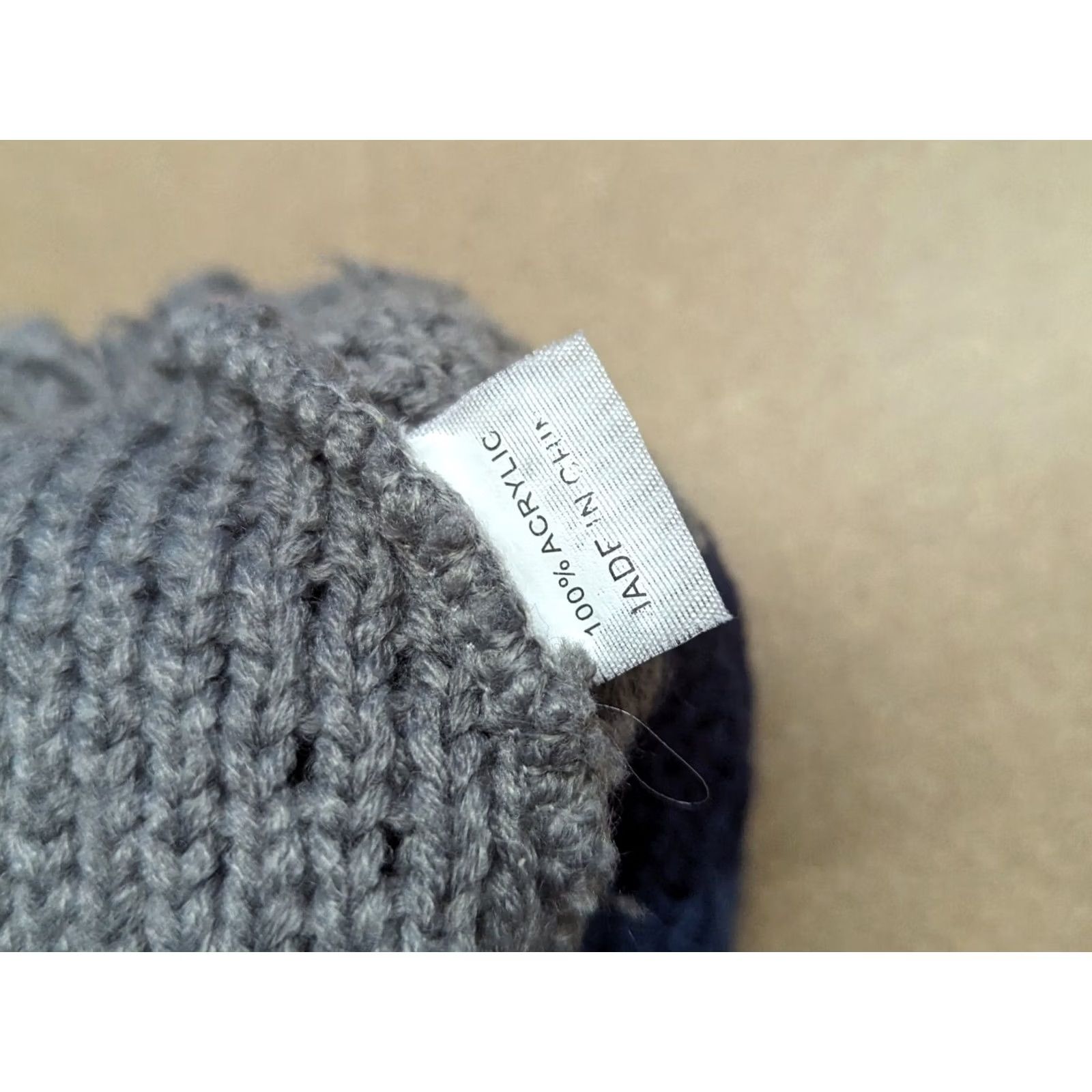 Vintage MAN Truckwear Edition Beanie Hat One Size Striped Pom Pom Lined Knitted Size ONE SIZE - 7 Thumbnail
