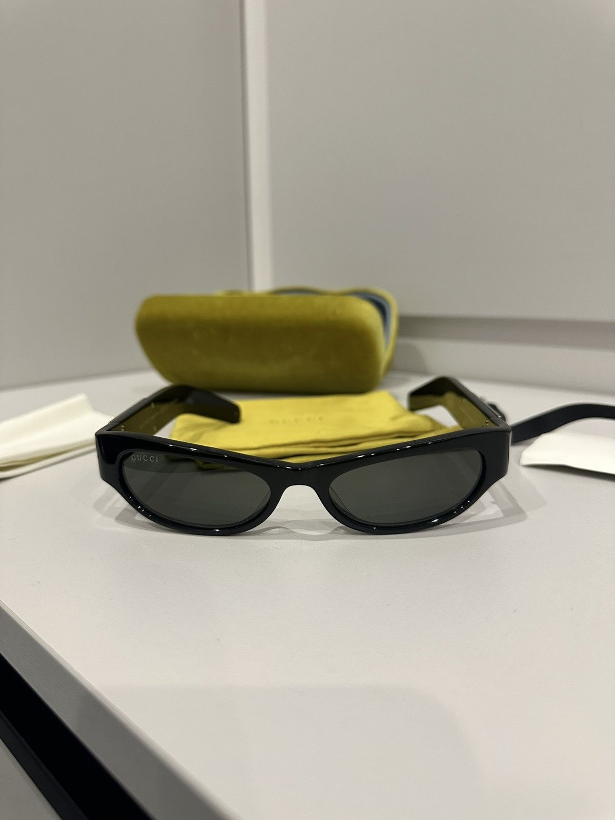 Gucci Gucci women's eyewear GG1635S Black/Grey sunglasses iconic Size ONE SIZE - 1 Thumbnail