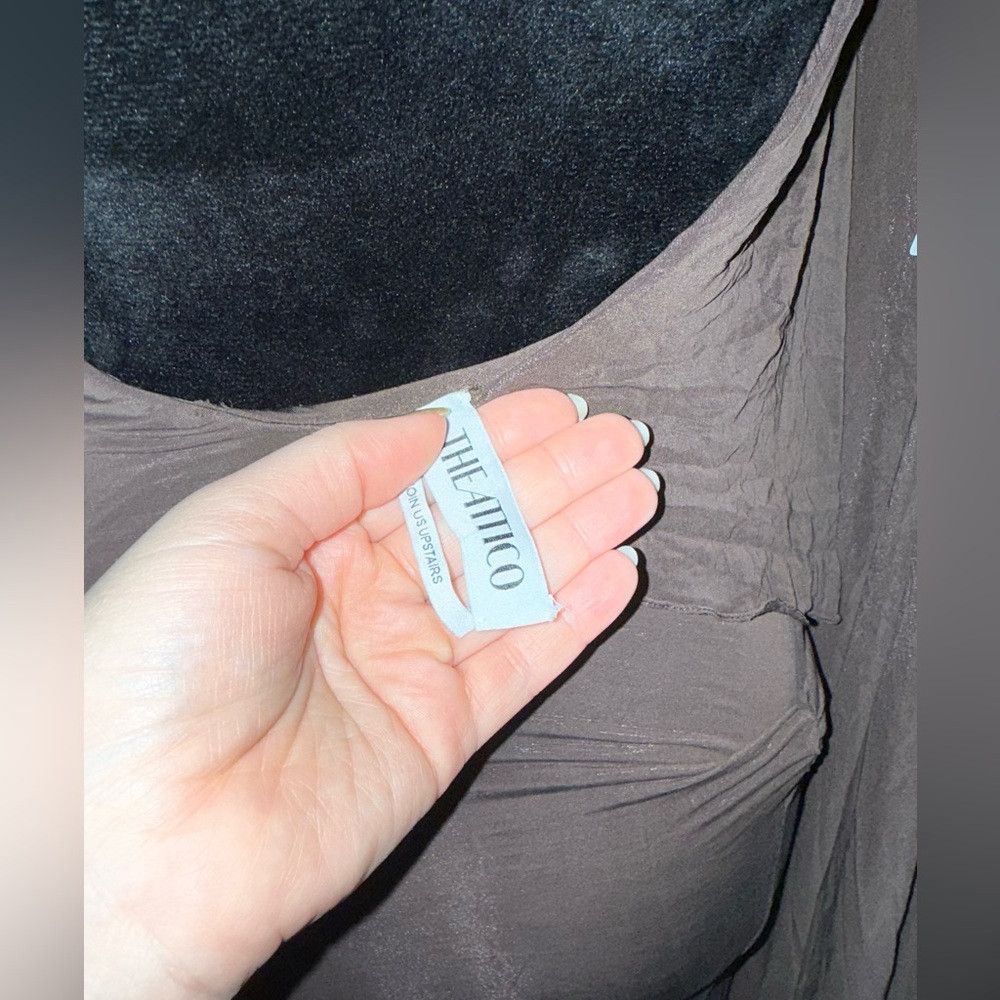 The Attico The Attico halterneck open-back maxi dress 38 Size XS / US 0-2 / IT 36-38 - 4 Thumbnail