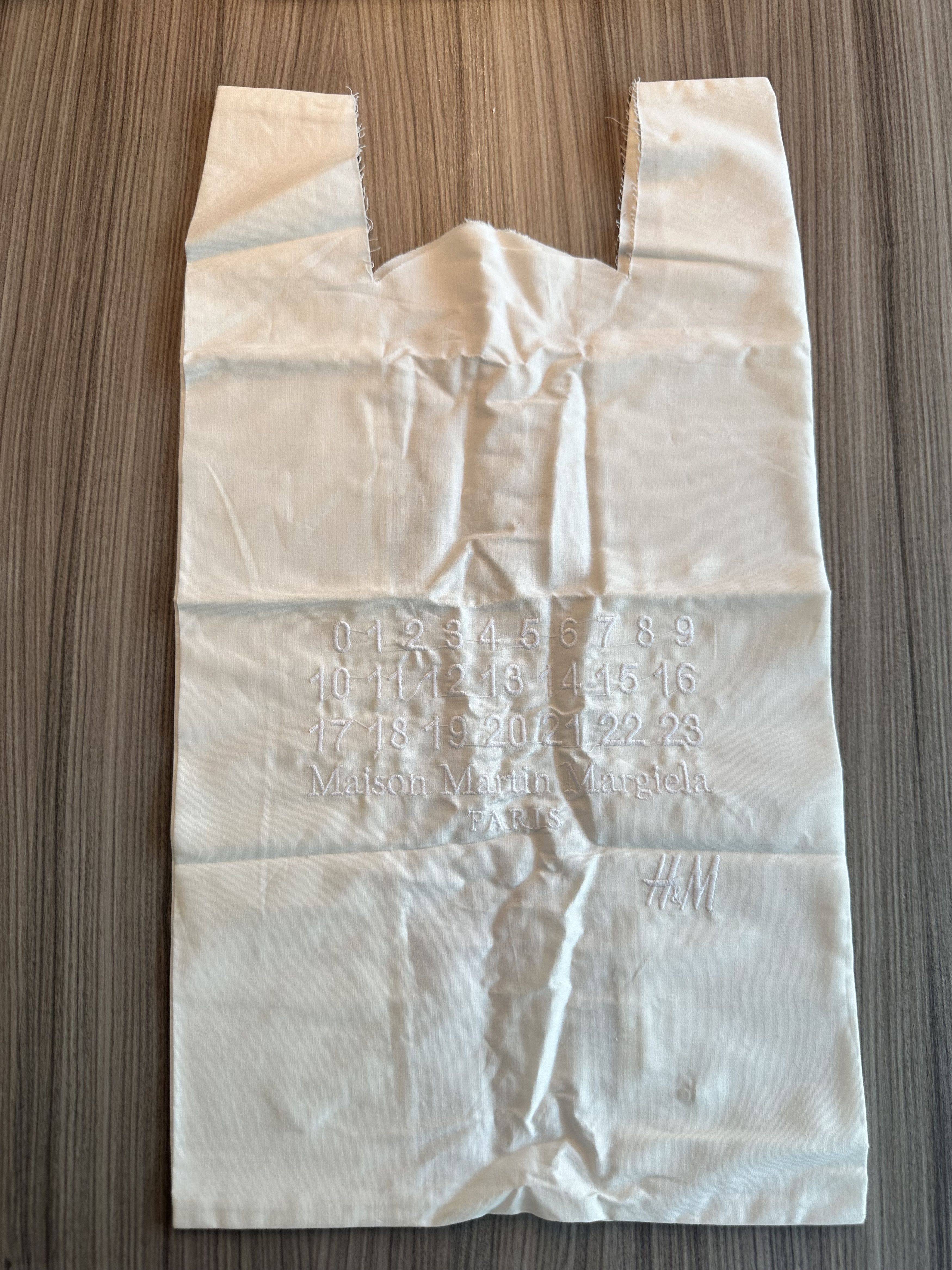 Maison Margiela Maison Martin Margiela x H&M 2012 Re-Edition Cotton Tote Bag Size ONE SIZE - 1 Thumbnail