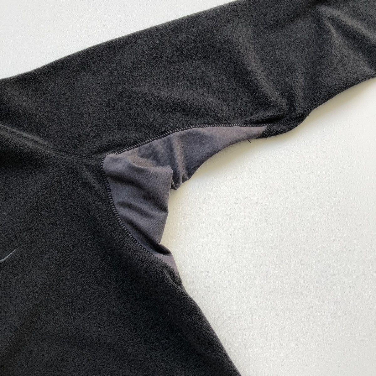 Nike Nike Women Vintage 1/3 Fleece Pullover Black Gorpcore Size M / US 6-8 / IT 42-44 - 7 Thumbnail