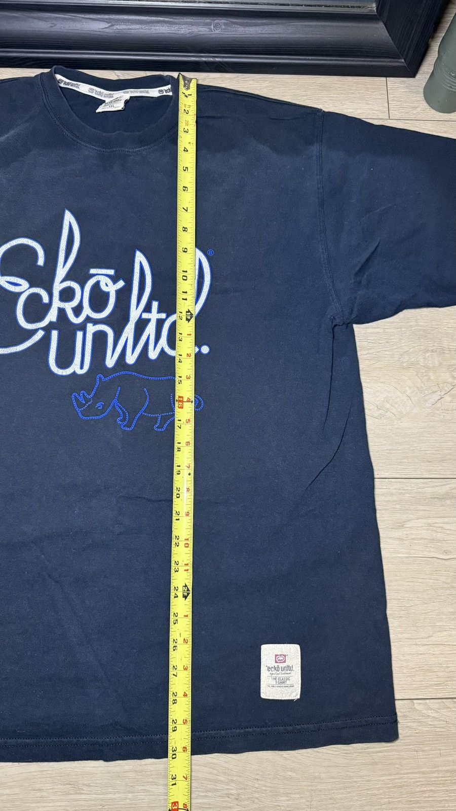 Ecko Unltd. Y2K 2000s Ecko Unltd Spell Out Outline Logo Shirt Size US XXL / EU 58 / 5 - 5 Thumbnail