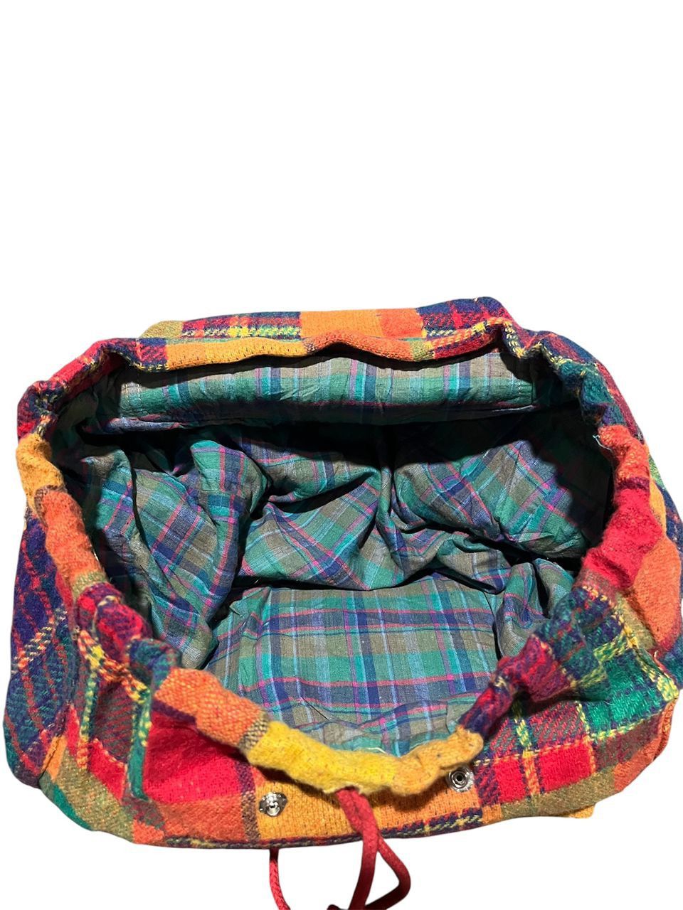 Guess Authentic Vintage Guess Wool Backpack Size ONE SIZE - 6 Thumbnail