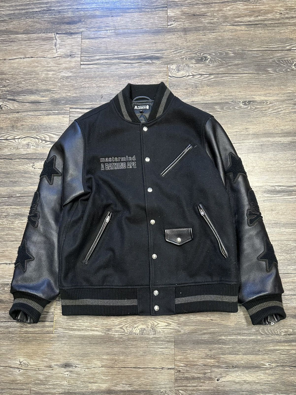 Bape Varsity Jacket (FW21) | Grailed